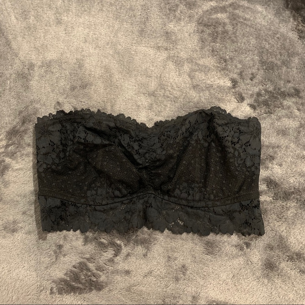 Auden Underwire black lace bandeau